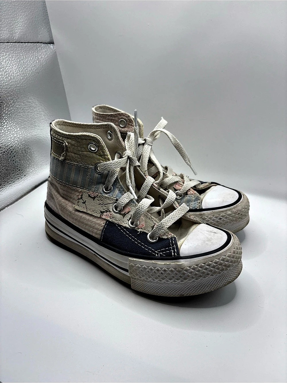 Converse Chuck Taylor All Star Floral High Top Sneakers US 13 Good